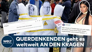 QUERDENKEN GELÖSCHT! Weniger FAKE-NEWS aber auch Einschnitt in die MEINUNGSFREIHEIT