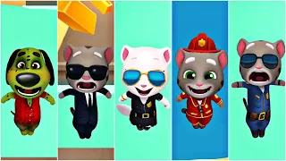 Funny Fails Talking Tom Gold Run - Ben, Tom, Angela - LILU Gameplay (Android, iOS)