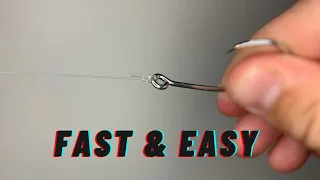HOW TO tie on a fishing hook | PALOMAR KNOT