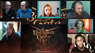 Baldur's Gate 3 - Official Trailer | REACTIONS MASHUP