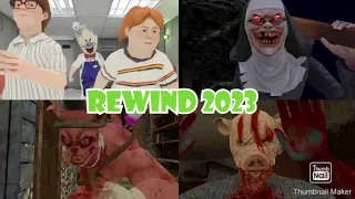 Rewind 2023 [ Horror Games ] 🎄🎄