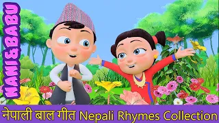 Nepali Rhymes Collection by Nani and Babu | Non Stop Playlist for Kids