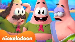 Bob Esponja | 30 MINUTOS dos Melhores Momentos do Patrick em Kamp Koral! | Nickelodeon em Português