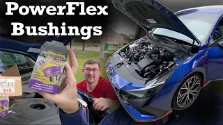 Elantra N gets PowerFlex Engine/Trans/Torque Mount Bushing Inserts!