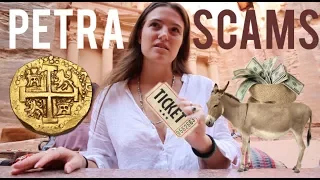 5 SCAMS TO TAKE CARE OF IN PETRA (Jordan)