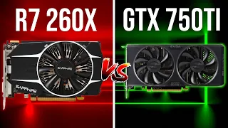 GTX 750TI 2gb Vs R7 260x 2gb Tested In 6 Popular Games In 2023