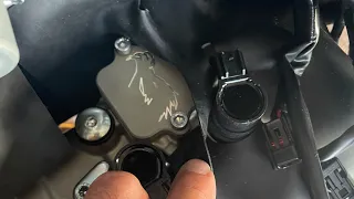 Kawasaki Zx4rr. O2 delete, evap delete and pair valve delete