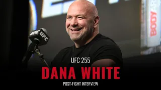 UFC 255: Dana White full post-fight interview