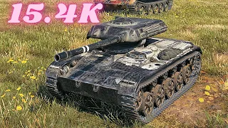 ELC EVEN 90   15.4K Spot Damage  World of Tanks Replays