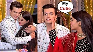 Shivangi Joshi And Mohsin Khan Romantic Moments After Patch Up - YRKHH 1000 Episode Celebration