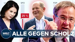 ALLE GEGEN OLAF SCHOLZ - Der Ton vor der BUNDESTAGSWAHL wird rauer