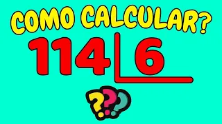 COMO CALCULAR 114 DIVIDIDO POR 6?| Dividir 114 por 6