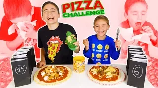 PIZZA CHALLENGE entre Frères - Les Pires Pizzas !!! 🍕🤢