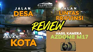 Dashcam dual camera di bawah 1juta plus review hasil rekaman || Azdome M17