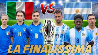 Italia VS Argentina FOOTBALL CHALLENGE!! w/Stardust House