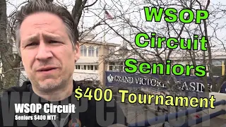 WSOP Circuit Seniors Tournament  |  $1/$3 Cash Games April 2024