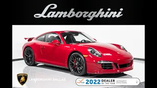 2016 Porsche 911 Carrera GTS LT1606