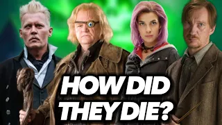 4 Harry Potter Characters You Didn't Know How They Died #shorts