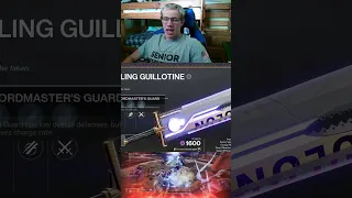 Day 69 of god roll weapon guides  Falling Guillotine!