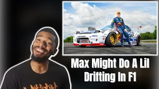 Max Verstappen Learns How to Drift | Feat Mad Mike | DTN REACTS