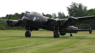 Avro Lancaster NX611 "Just Jane" at East Kirkby 25th May 2024