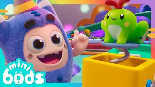 Party Time Pogo | Minibods Baby Oddbods | Funny Educational Cartoons For Kids