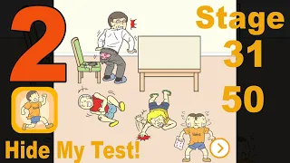 Hide My Test! Gameplay Walkthrough Part 2 Stage 31- 50 (iOS,Android)