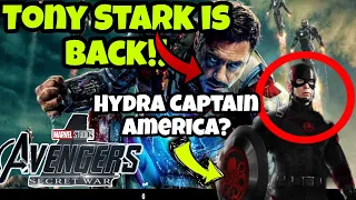 TONY STARK IS BACK! IN THE SECRET WARS MOVIE WILL HYDRA CAPTAIN AMERICA AND BLACK WIDOW!! (Avengers)