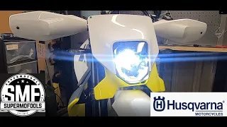 Husqvarna 701 led headlight...... Not quite what I was expecting