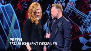 Preen - Establishment Award - British Fashion Awards 2014
