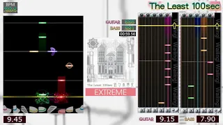 GITADORA / The Least 100sec  - EXTREME (GUITARFREAKS 5thmix & drummania 4thmix)