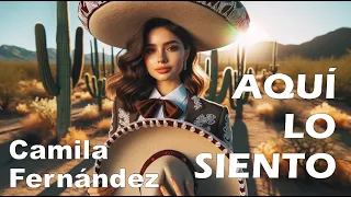 Camila Fernández – Aquí lo siento (Letra/Lyrics)