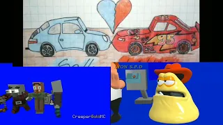 ItsBiboyBoyMC5 Pizza tower scream meme and Minecraft of Sally and mcqueen @pixarcars 😂😂🤣🤣