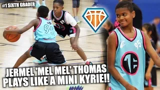 Jermel 'Mel Mel' Thomas IS A MINI KYRIE IRVING!! | TopElite150 All-Star Highlights