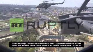 Russia: Watch the Russian Air Force prepare for Moscow's Victory Day parade