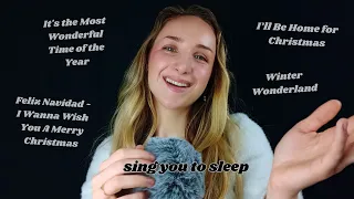 ASMR singing you to sleep with Christmas songs only🎄 (part 2)