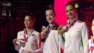 Ginnastica Ritmica - Campionato del Mondo - Premiazione Cerchio - Valencia  - 23-8-23