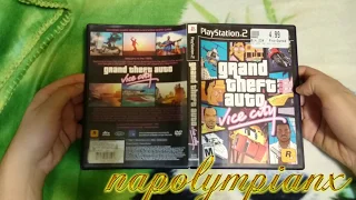 Grand Theft Auto Vice City Unboxing Black Label Complete PS2