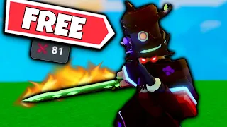 This gives you INF HP and INF SPEED (free now) - Roblox Bedwars