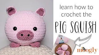 How to Crochet: Pig Squish (Right Hand)