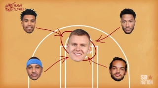 Kristaps Porzingis is the key to the Knicks' offense