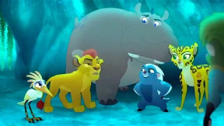 The Lion Guard Cave Of Secrets - The Guard Find Out The Secret To Defeating Great Evil Scene [HD]