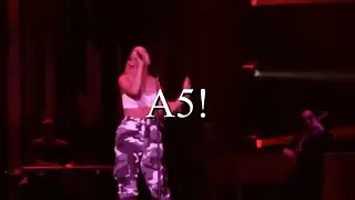 Ariana Grande SLAYS NEW A5 BELT & B5! Brandcast 2018