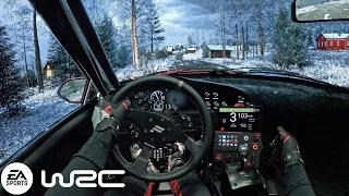 Rally Finland in the NEW WRC 23 is Just STUNNING! | Fanatec CSL DD