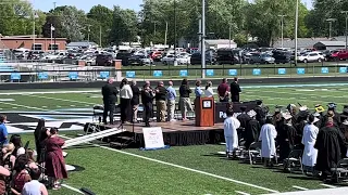 2024 Panther Band, North Mac Graduation, National Anthem by Dale Magelitz