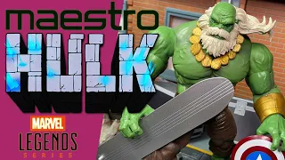 MARVEL LEGENDS MAESTRO HULK! HASBRO DELUXE ACTION FIGURE REVIEW! MARVEL COMICS FUTURE IMPERFECT 2021