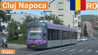 RO - CLUJ NAPOCA TRAMS / Tramvaie Cluj Napoca 2021 [4K]