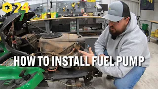 How to Install Fuel Pump on John Deere Riding Lawn Mower