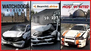 Ranking the Best Car Damage in 22 Open World Games