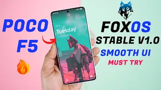 Almost Perfect OS (FoxOS) for Poco F5 Review, Smooth Ui Experience, Better Performance 🔥